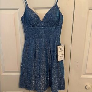 Sparkling Blue Dress